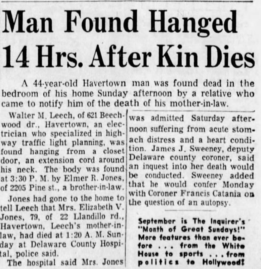 Elizabeth Jones dies